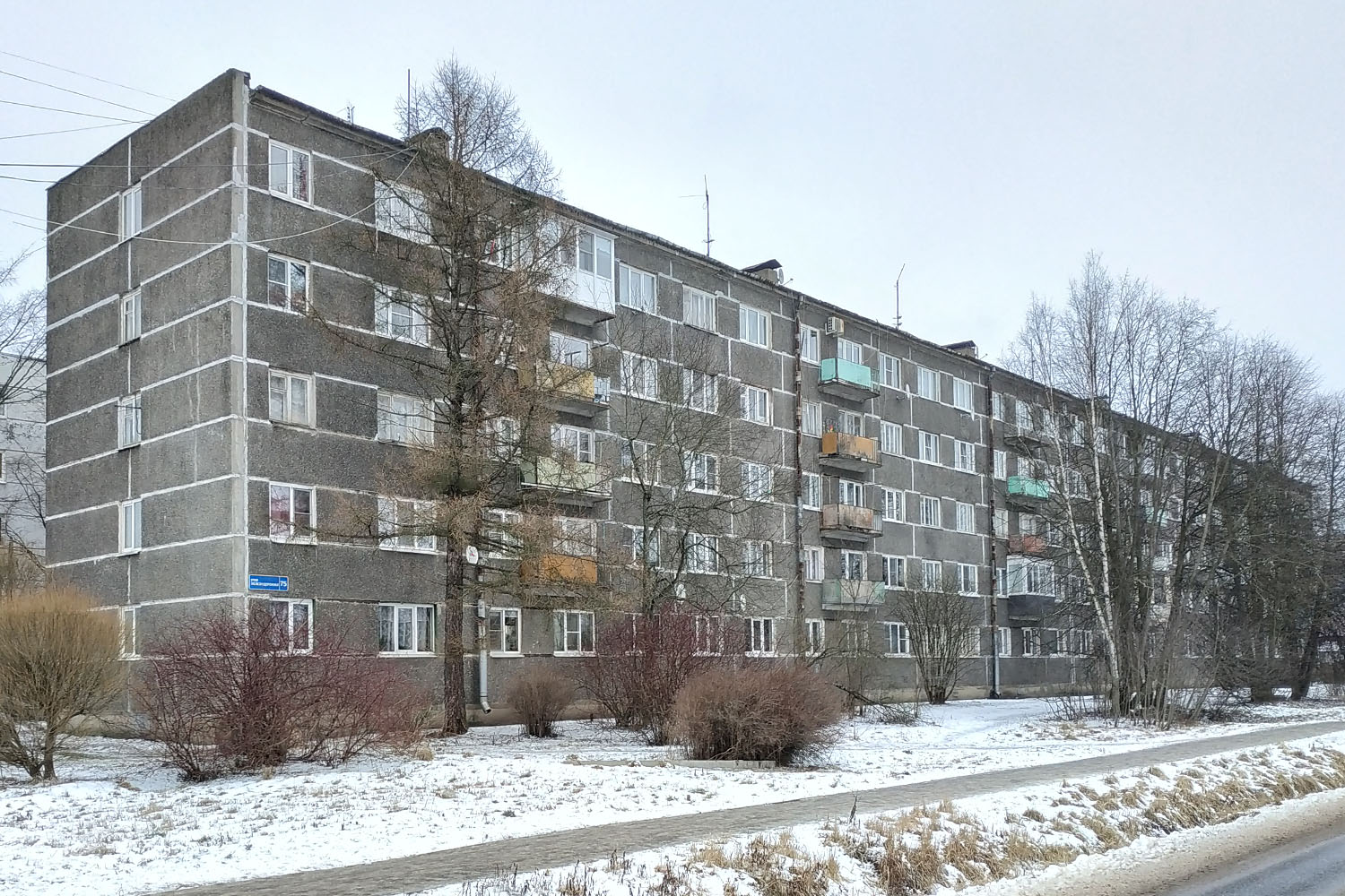 Мга, Железнодорожная улица, 75