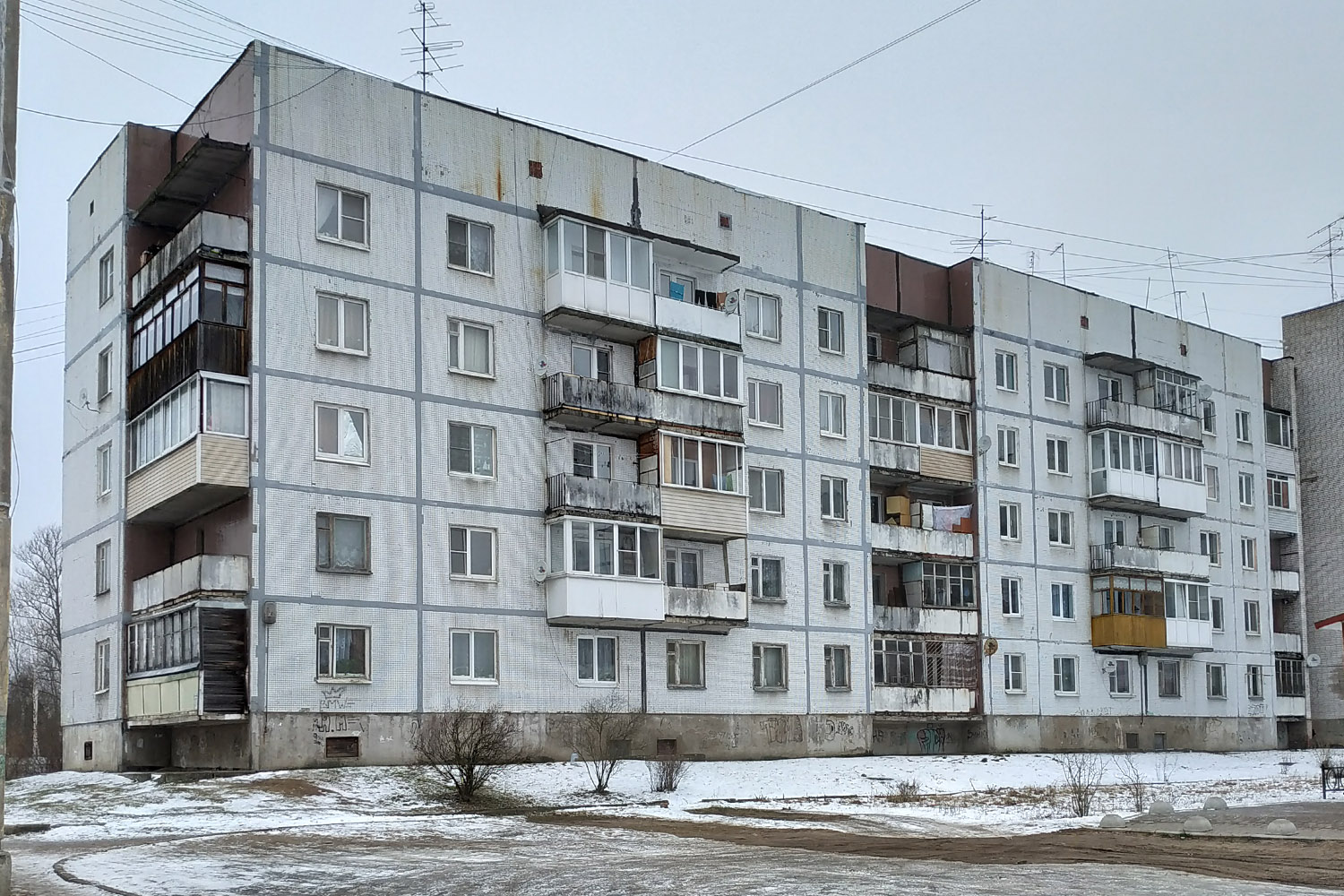 Мга, Комсомольский проспект, 56 (подъезды 5-6)