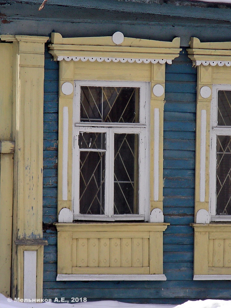 Ivanovo, Улица Арсения, 38. Резные наличники