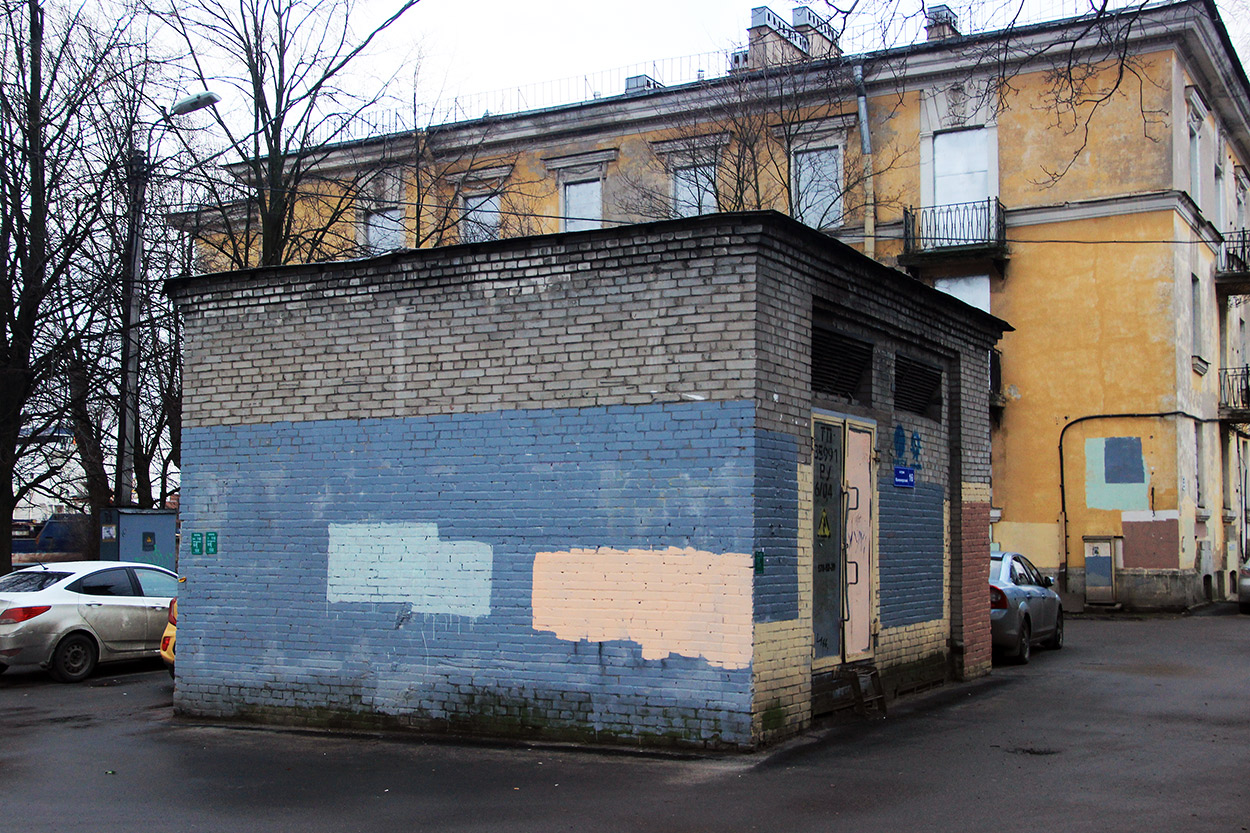 Peterburi, Канонерский остров, 16 лит. Б