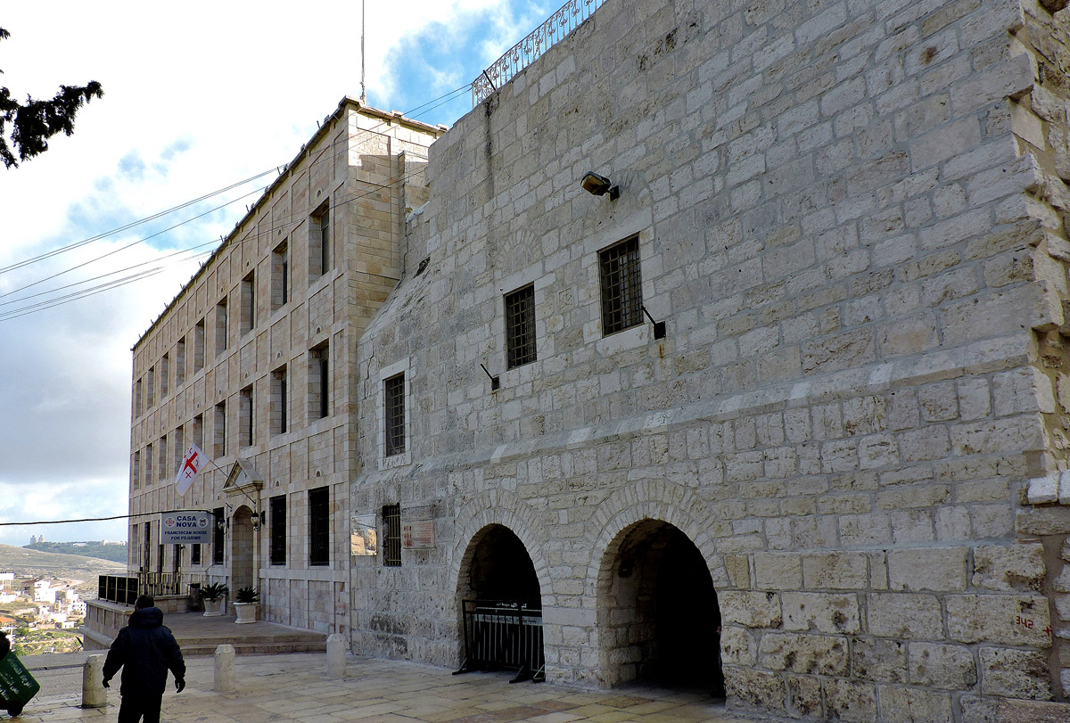 Вифлеем, Manger Square, Franciscan Monastery; Shepherds Field street, Franciscan Pilgrim House