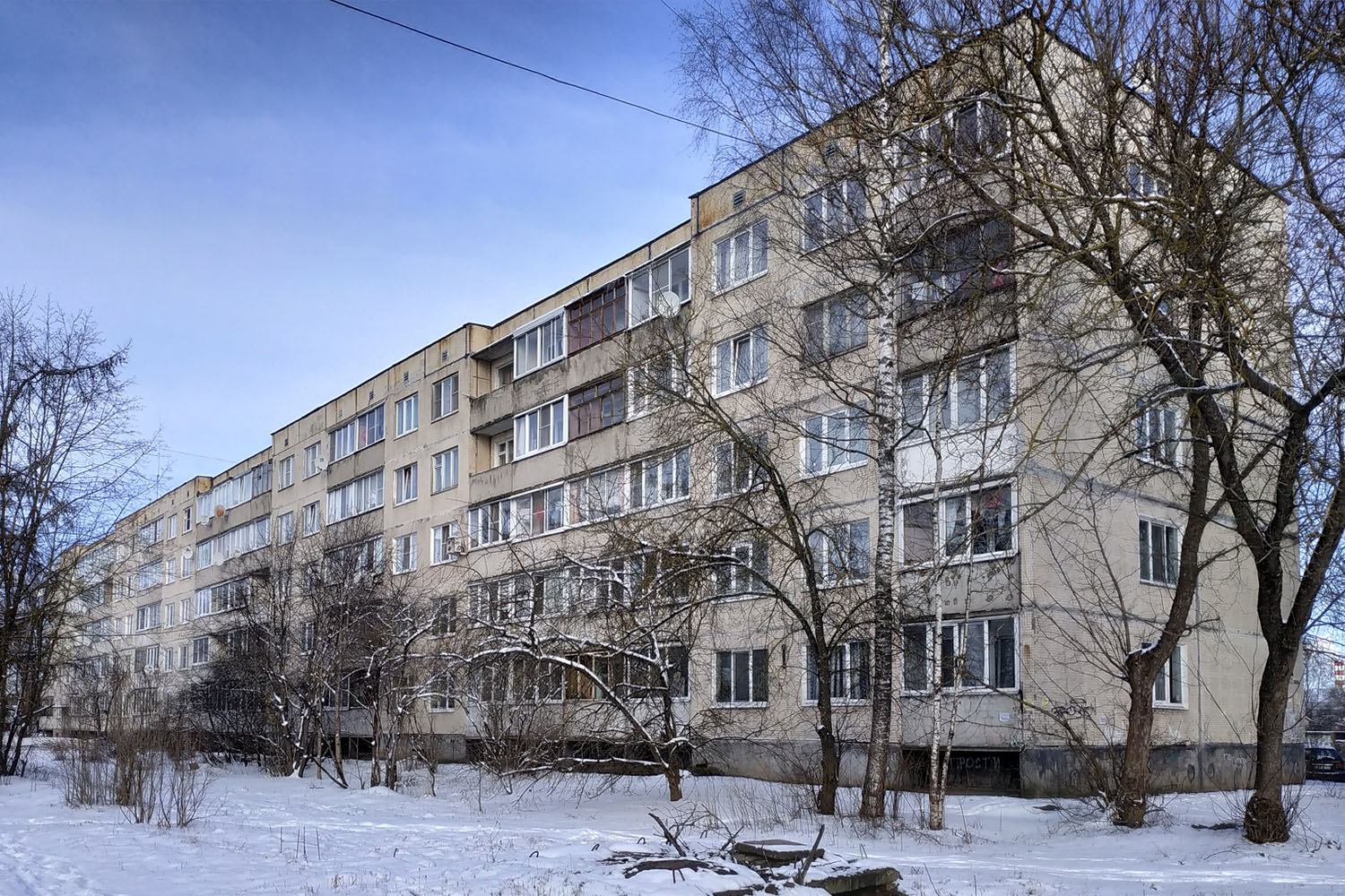 Сиверский, Улица 123-й Дивизии, 1 (подъезды 4-9)