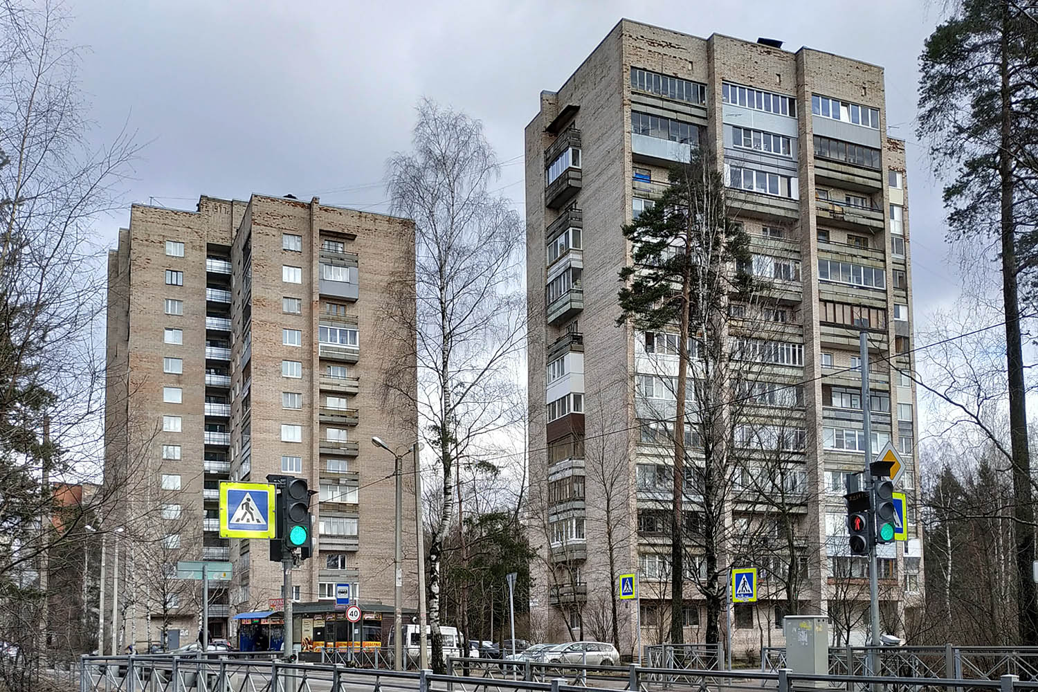 Сертолово, Заречная улица, 1; Заречная улица, 3