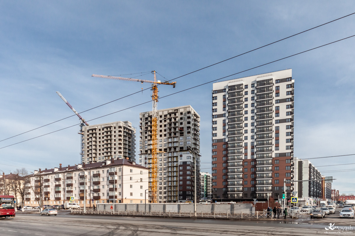 Казань, Октябрьский городок, 1/111; Улица Разведчика Ахмерова, 3А; Улица Разведчика Ахмерова, 3