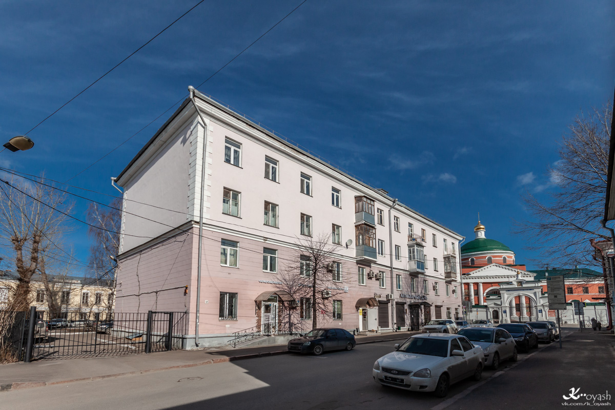 Kazań, Большая Красная улица, 14 / Улица Миславского, 17