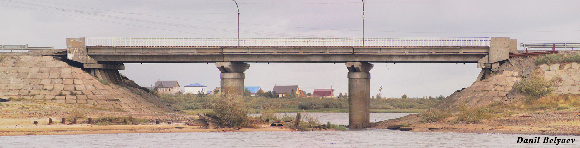 Naryan-Mar, Юбилейная улица, Лесозаводской мост