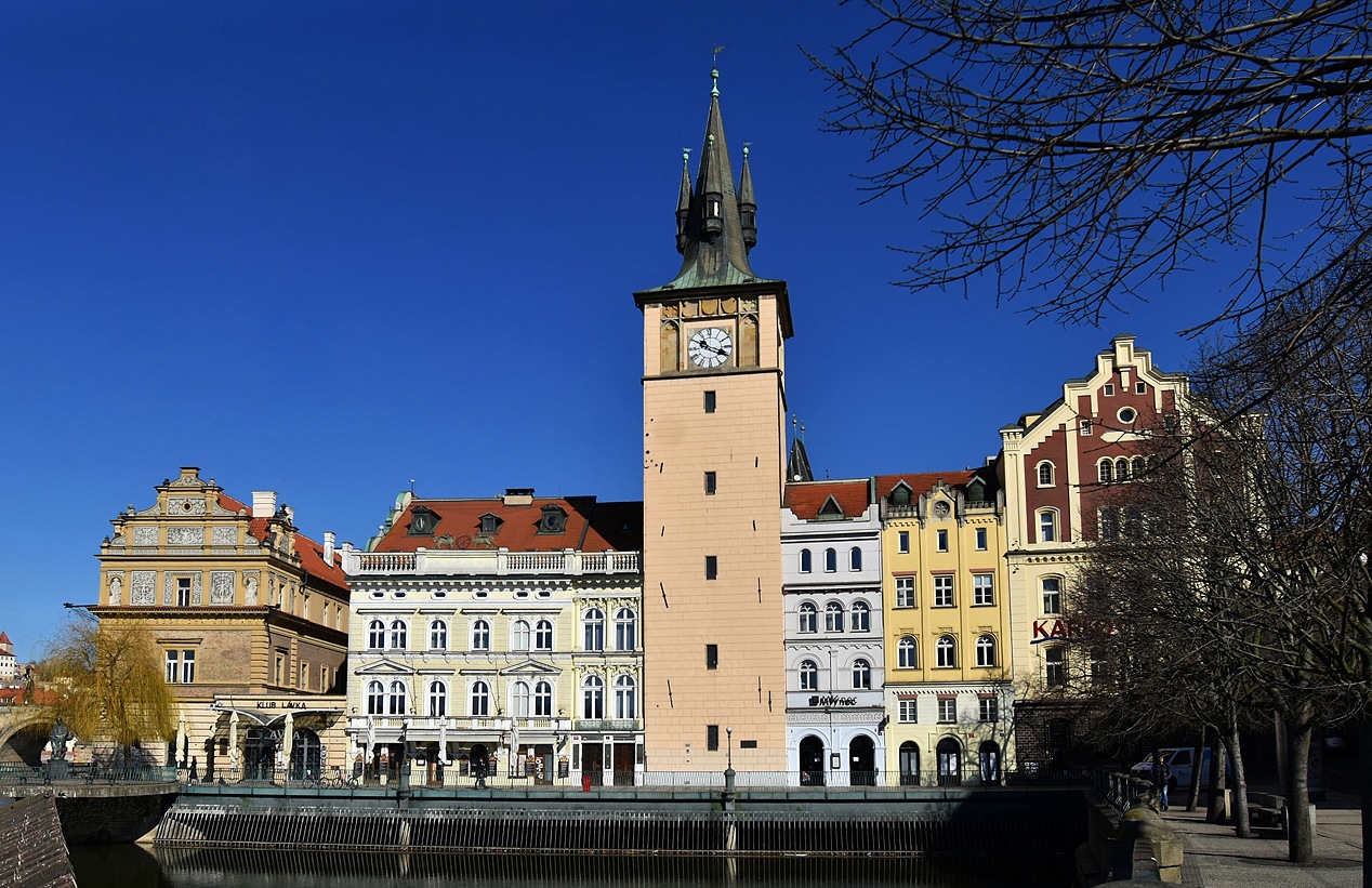 Прага, Novotného lávka, 1; Novotného lávka, 3; Novotného lávka, 5; Novotného lávka, (?); Novotného lávka, 9; Novotného lávka, 11; Novotného lávka, 13