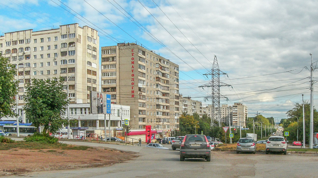 Ufa, Улица Рабкоров, 1; Улица Степана Кувыкина, 14; Улица Рабкоров, 9