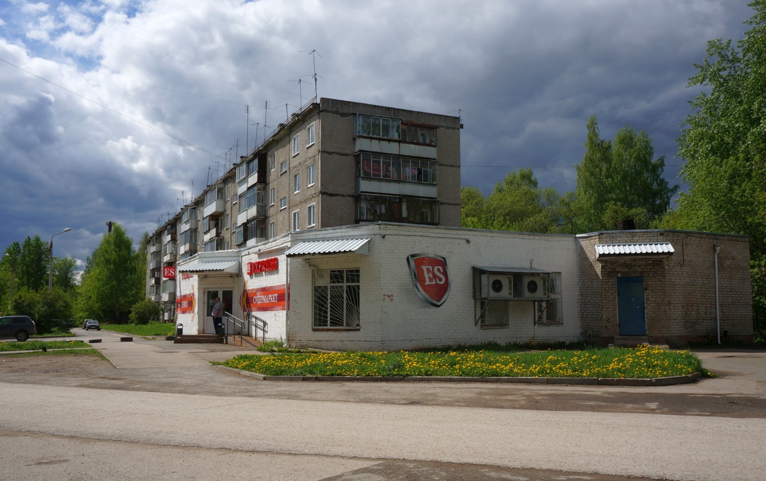 Пермь, Улица Адмирала Старикова, 17 / Гомельская улица, 1
