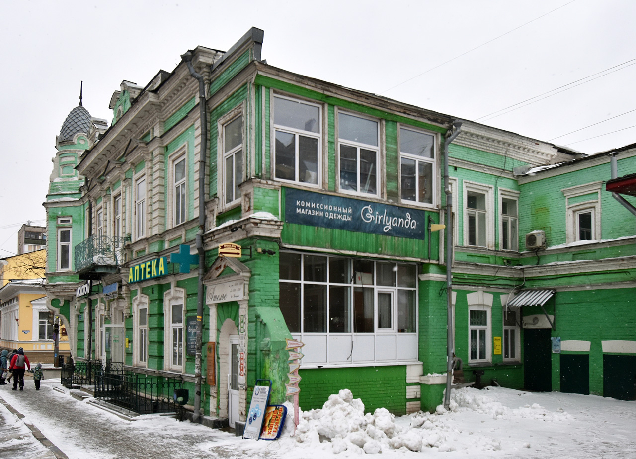 Пермь, Сибирская улица, 22А / Улица Пушкина, 17