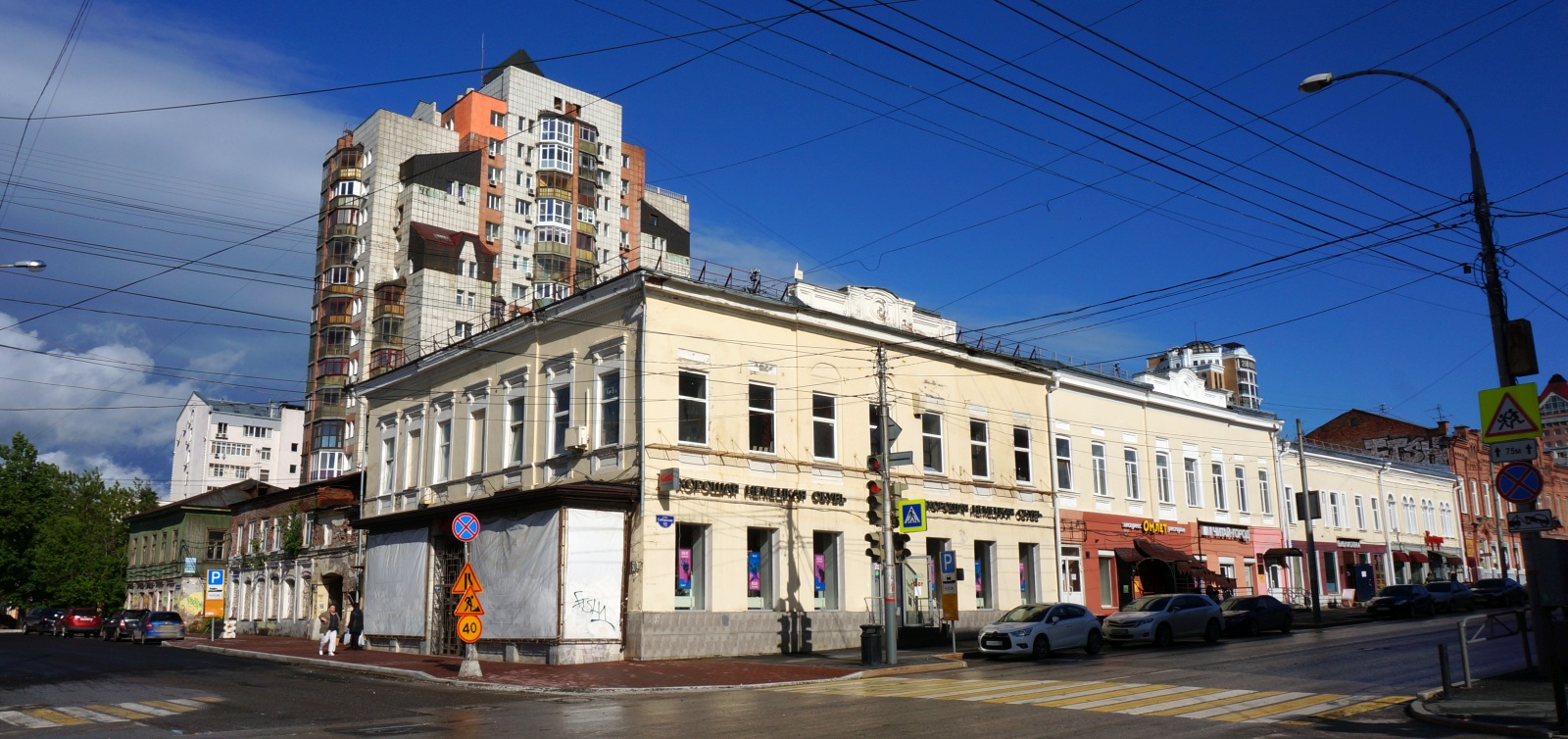 Пермь, Сибирская улица, 10; Пермская улица, 58; Пермская улица, 56; Пермская улица, 60
