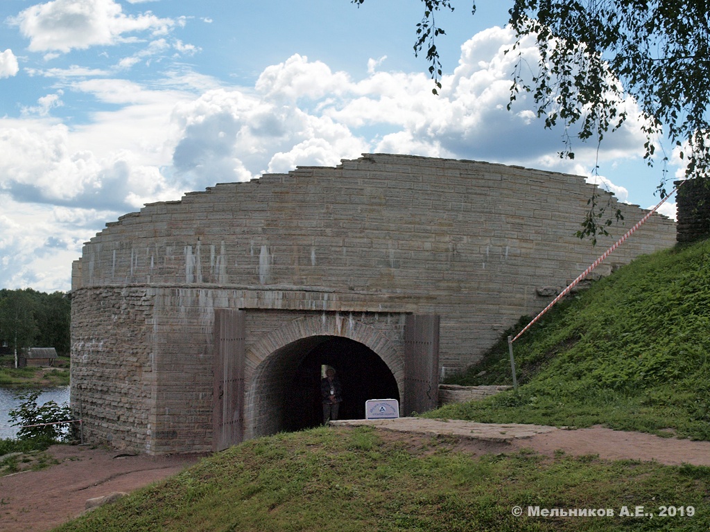 Старая Ладога, Волховский проспект, 19 Раскатная башня