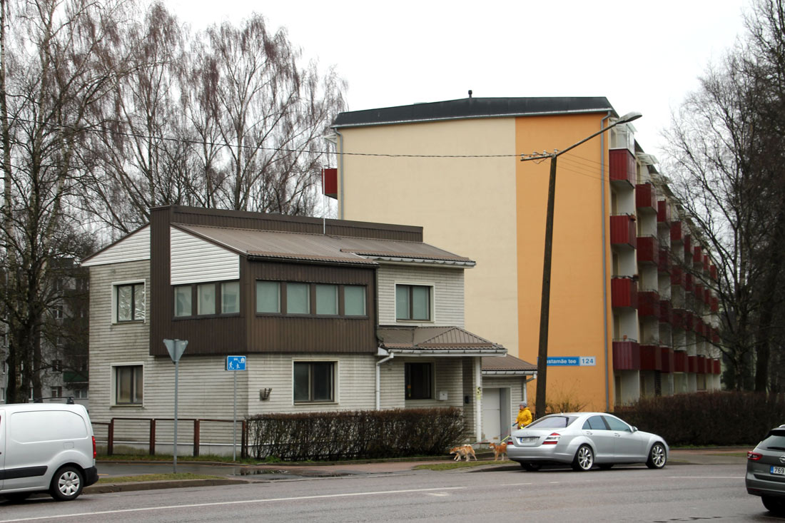 Tallinn, Mustamäe tee, 130. Tallinn — Жилой район Мустамяэ в Таллине