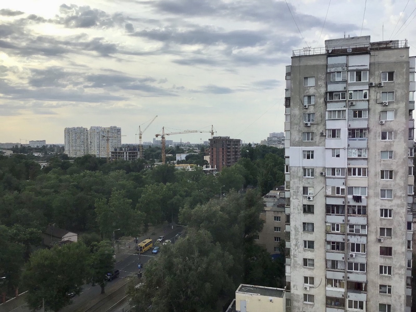 Одеса, Артилерійська вулиця, 4в; Фонтанська дорога, 17. Одеса — Панорамы