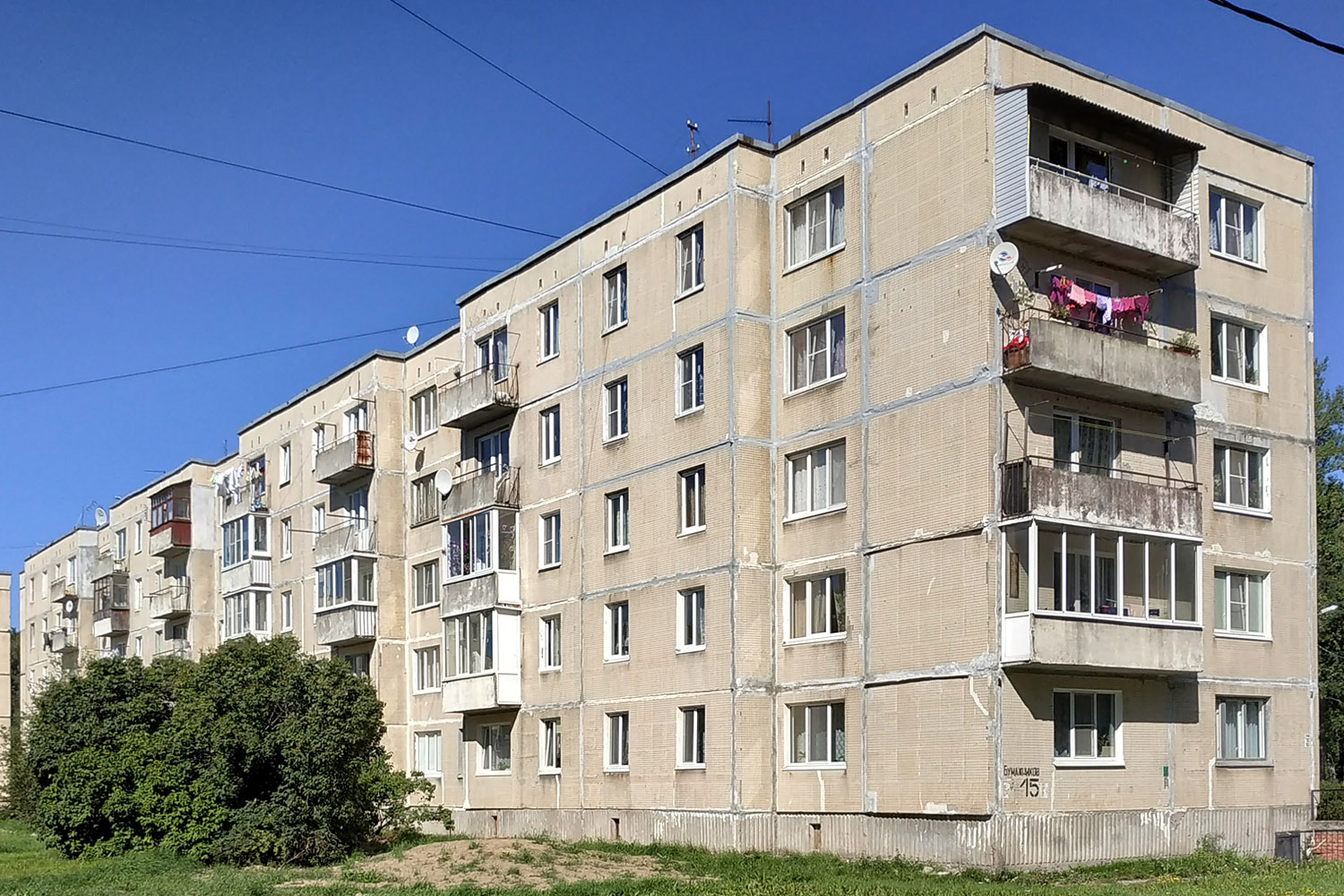 Каменногорск, Улица Бумажников, 15 (подъезды 3-6)