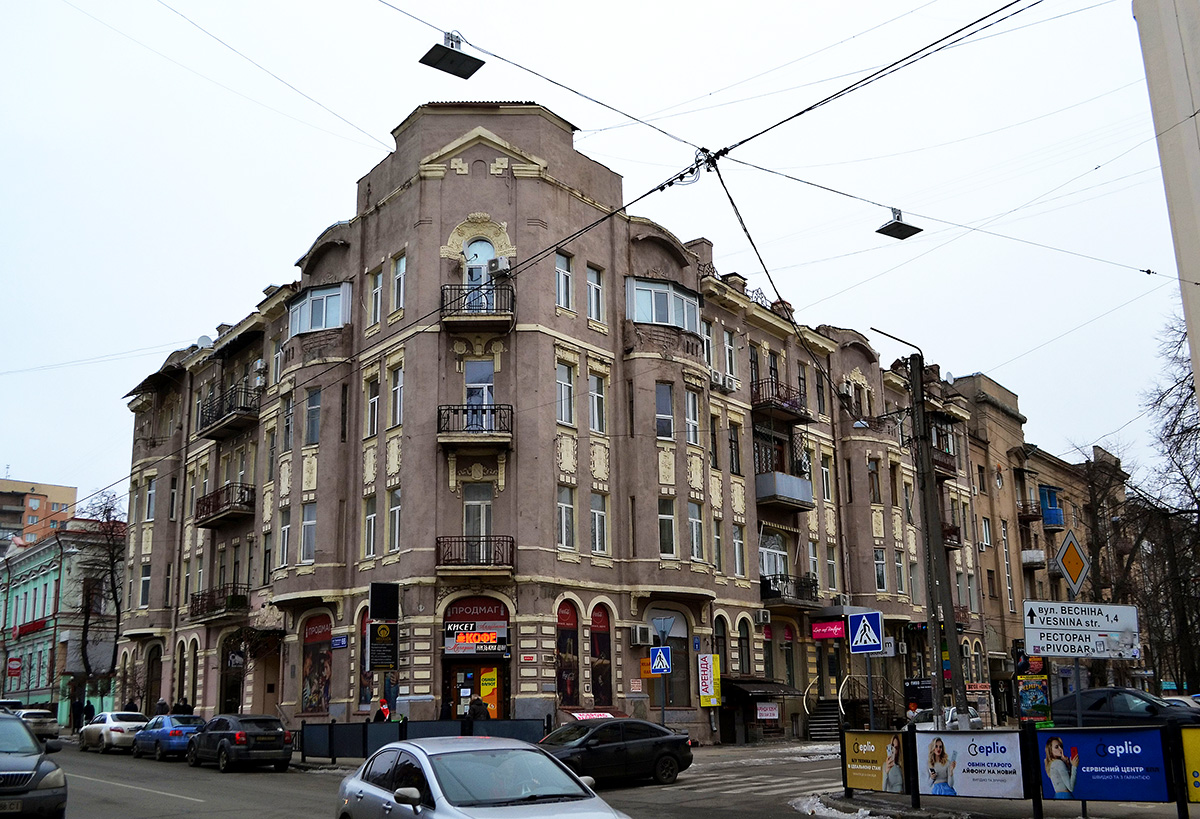 Харьков, Пушкинская улица, 66 / Улица Багалея, 1