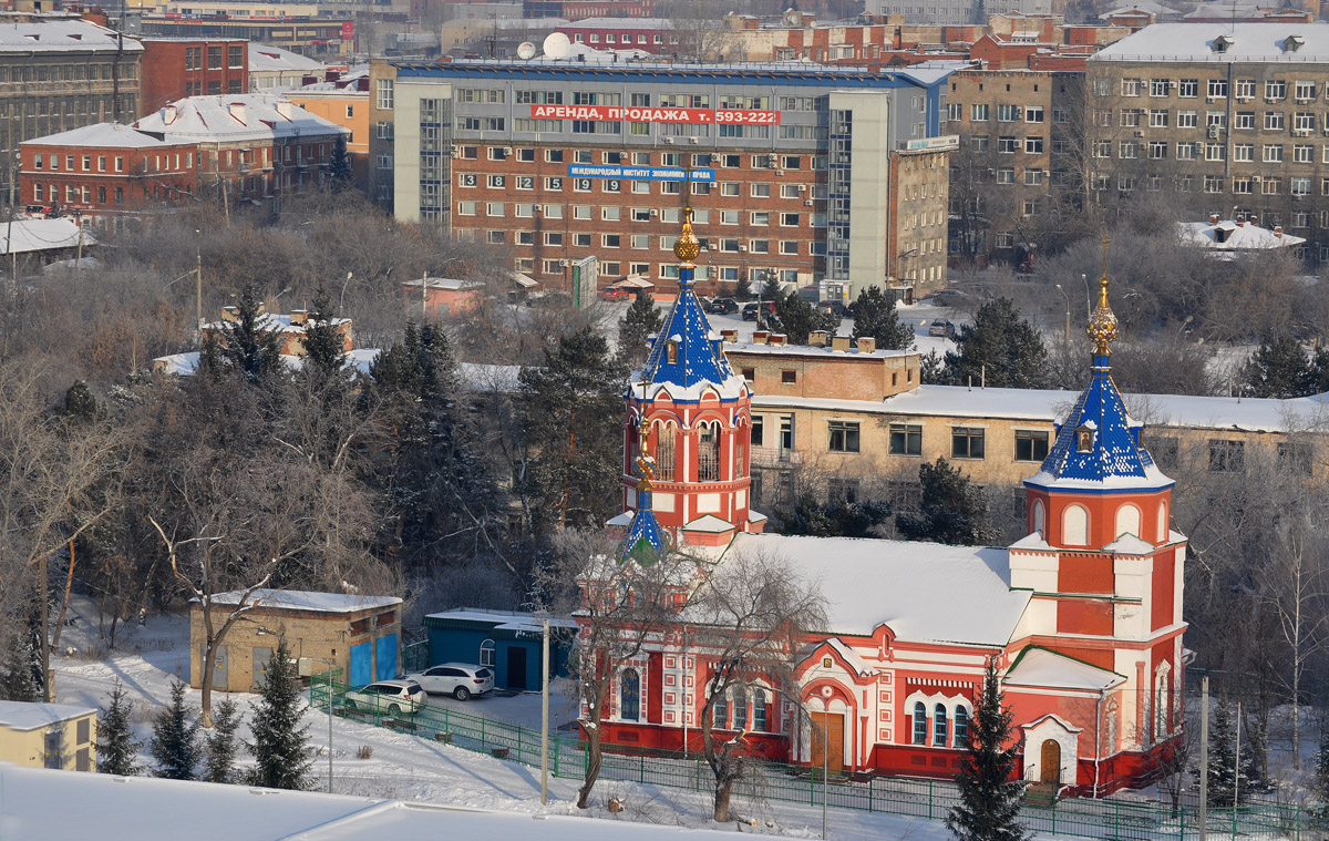 Omsk, Улица Гусарова, 4 корп. 5; Улица Булатова, 100