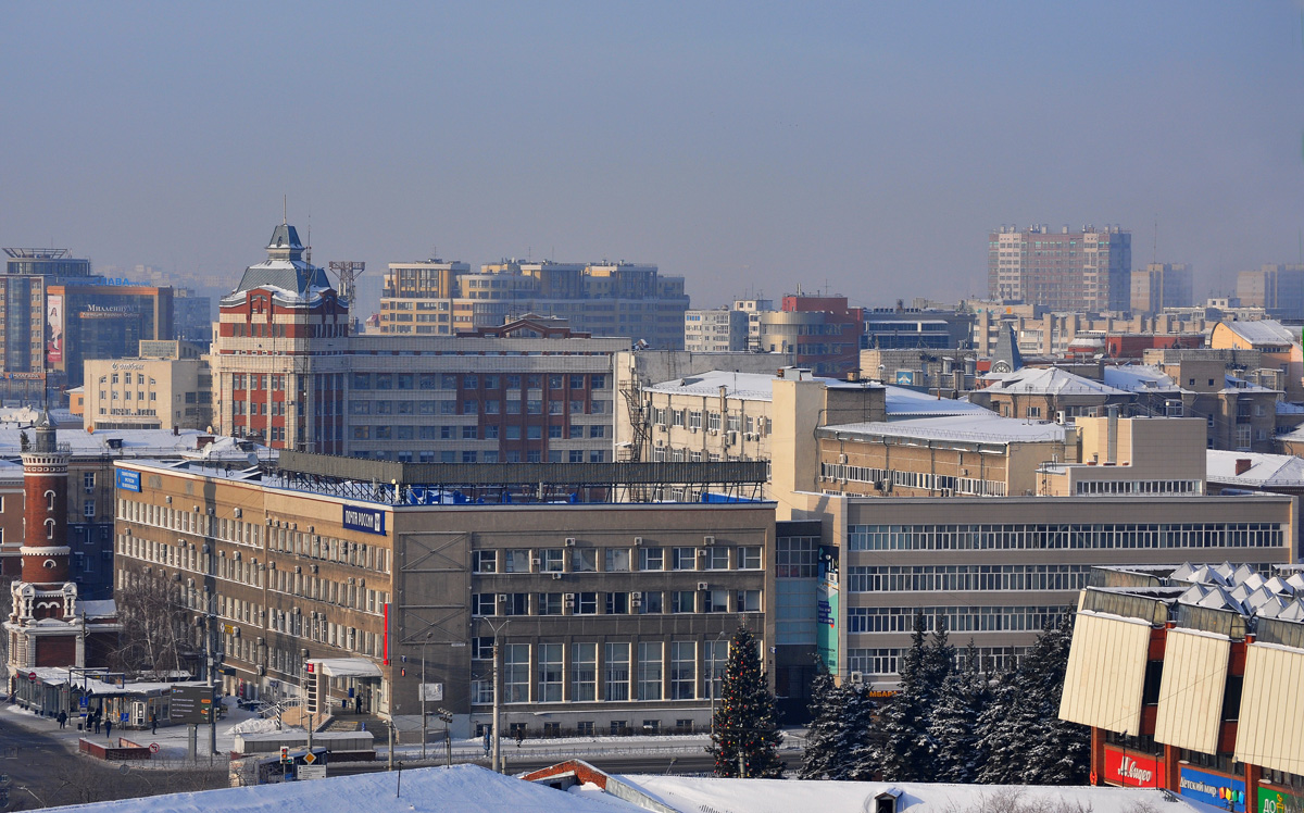 Омск, Интернациональная улица, 41 корп. 2; Интернациональная улица, 41 / Улица Герцена, 1; Улица Герцена, 3; Тарская улица, 11 / Красногвардейская улица, 44