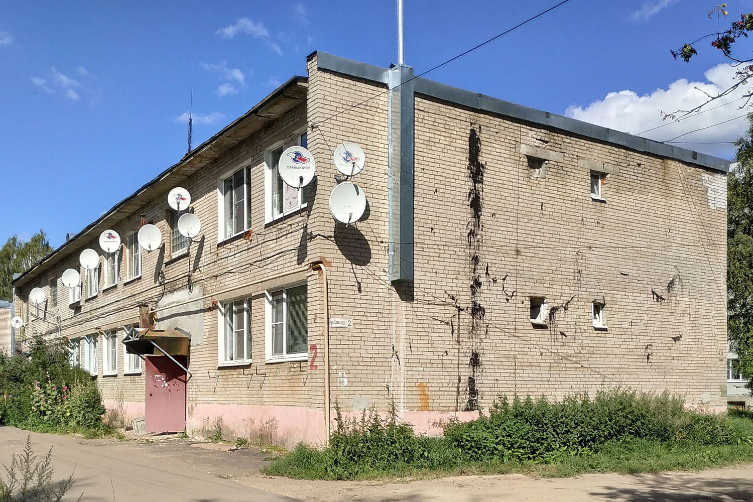Гатчинский округ, прочие н. п., Лампово, Совхозная улица, 2