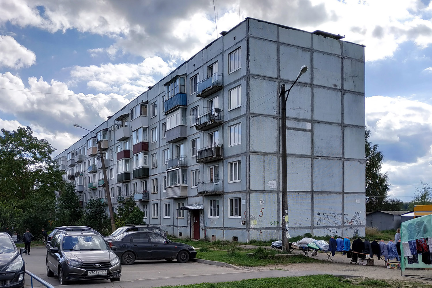 Гатчинский округ, прочие н. п., Новый Учхоз, площадь Усова, 5