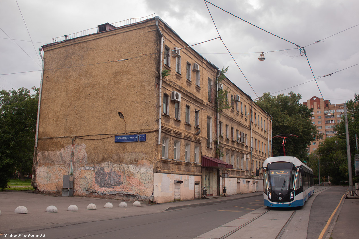 Масква, Краснопролетарская улица, 31 / Нововоротниковский переулок, 1 стр. 5