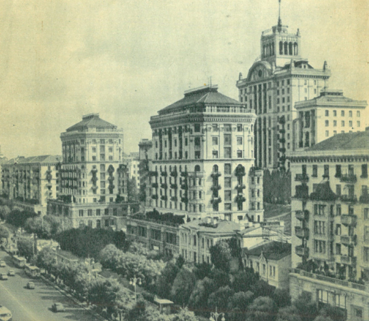 Kyiv, Улица Крещатик, 25; Улица Крещатик, 23. Kyiv — Panoramas