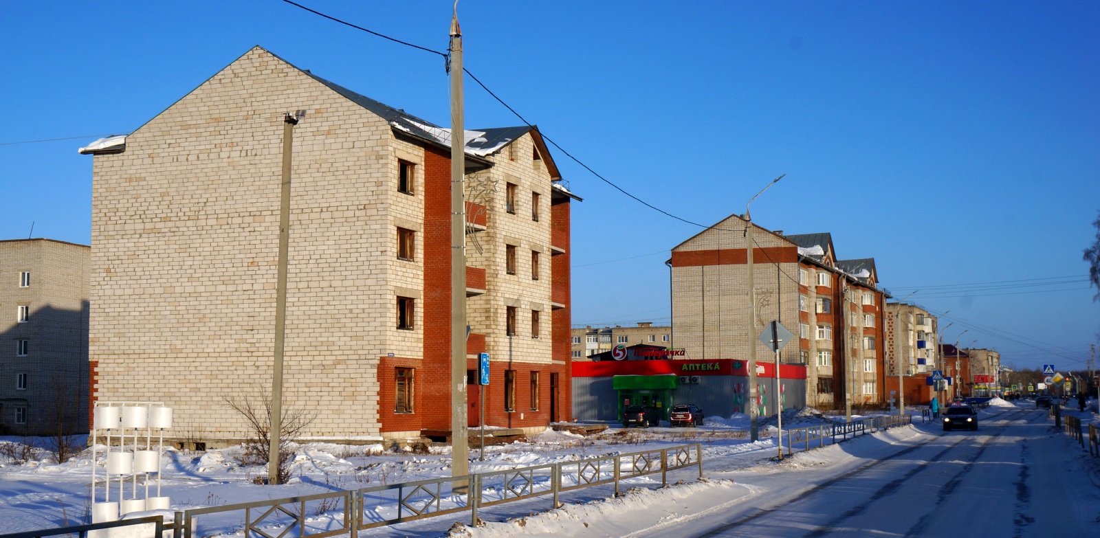 Оса, Улица Максима Горького, 55; Улица Максима Горького, 57; Улица Максима Горького, 55А