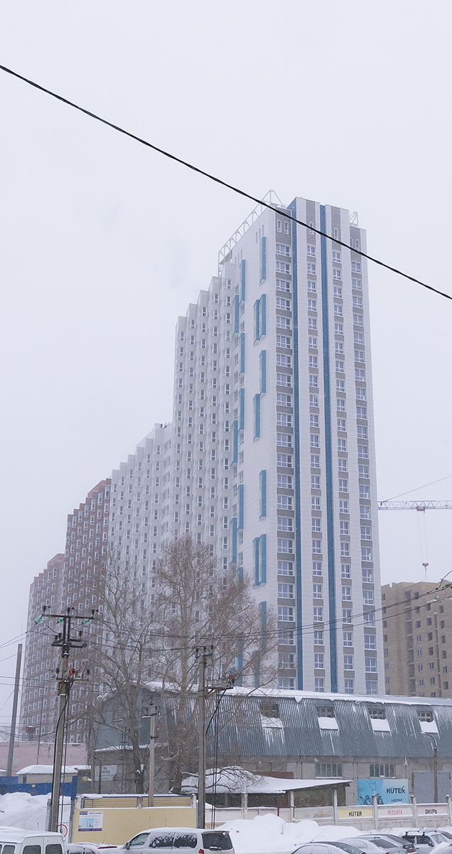 Уфа, Бородинская улица, 9 стр; Улица Кузнецовский Затон, 20