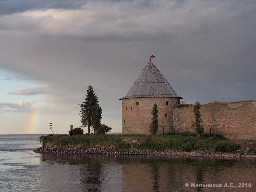 Шлиссельбург, Остров Ореховый, Королевская башня