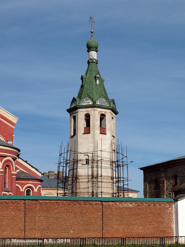 Старая Ладога, Никольская улица, 16 (колокольня)