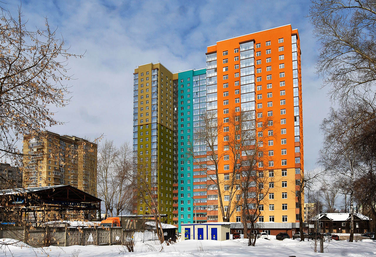 Пермь, Улица Танкистов, 9; Улица Карпинского, 14; Улица Карпинского, 12