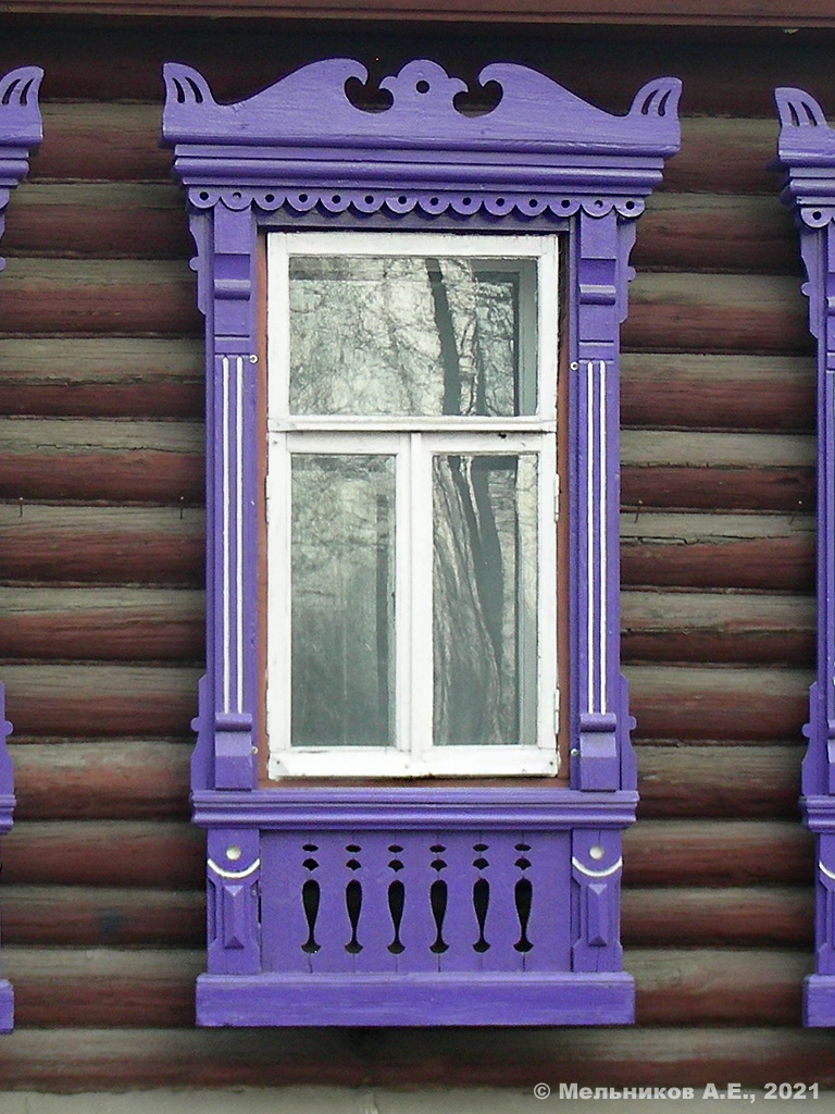 Ivanovo, Переулок Мархлевского, 27. Резные наличники