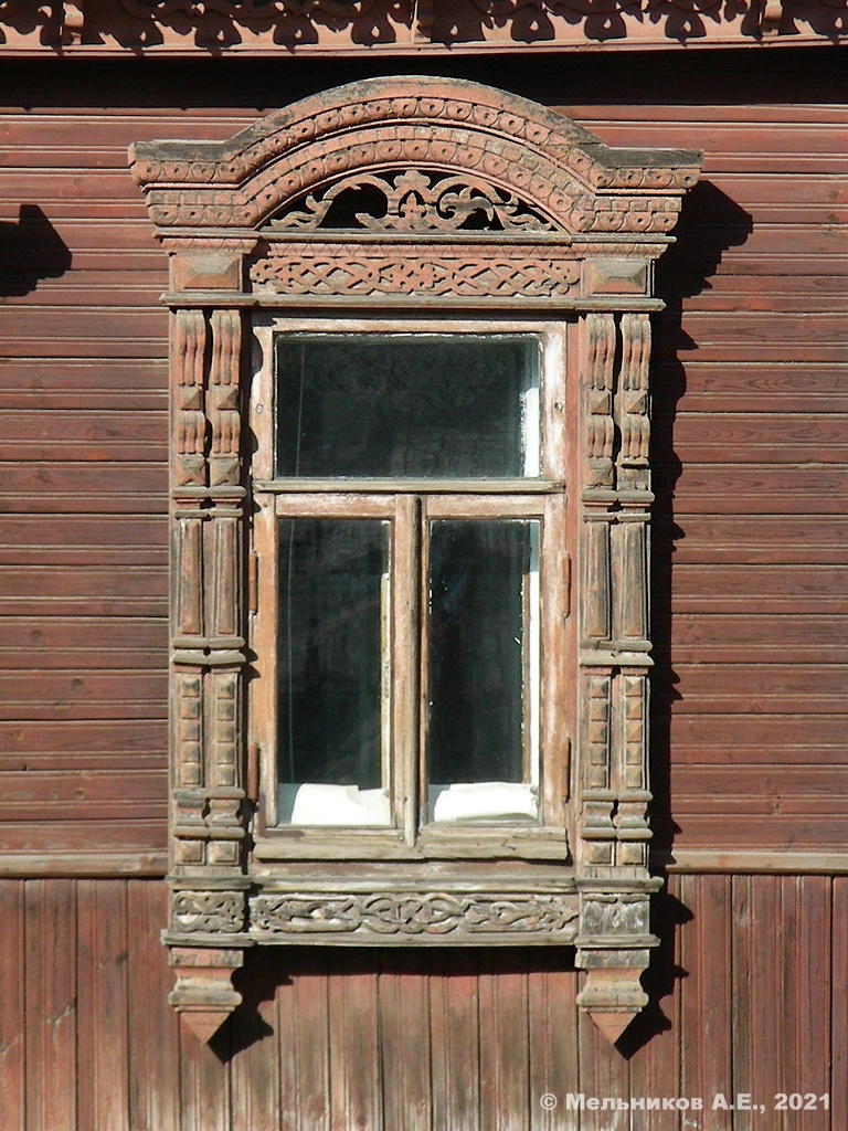 Иваново, Типографская улица, 9. Резные наличники