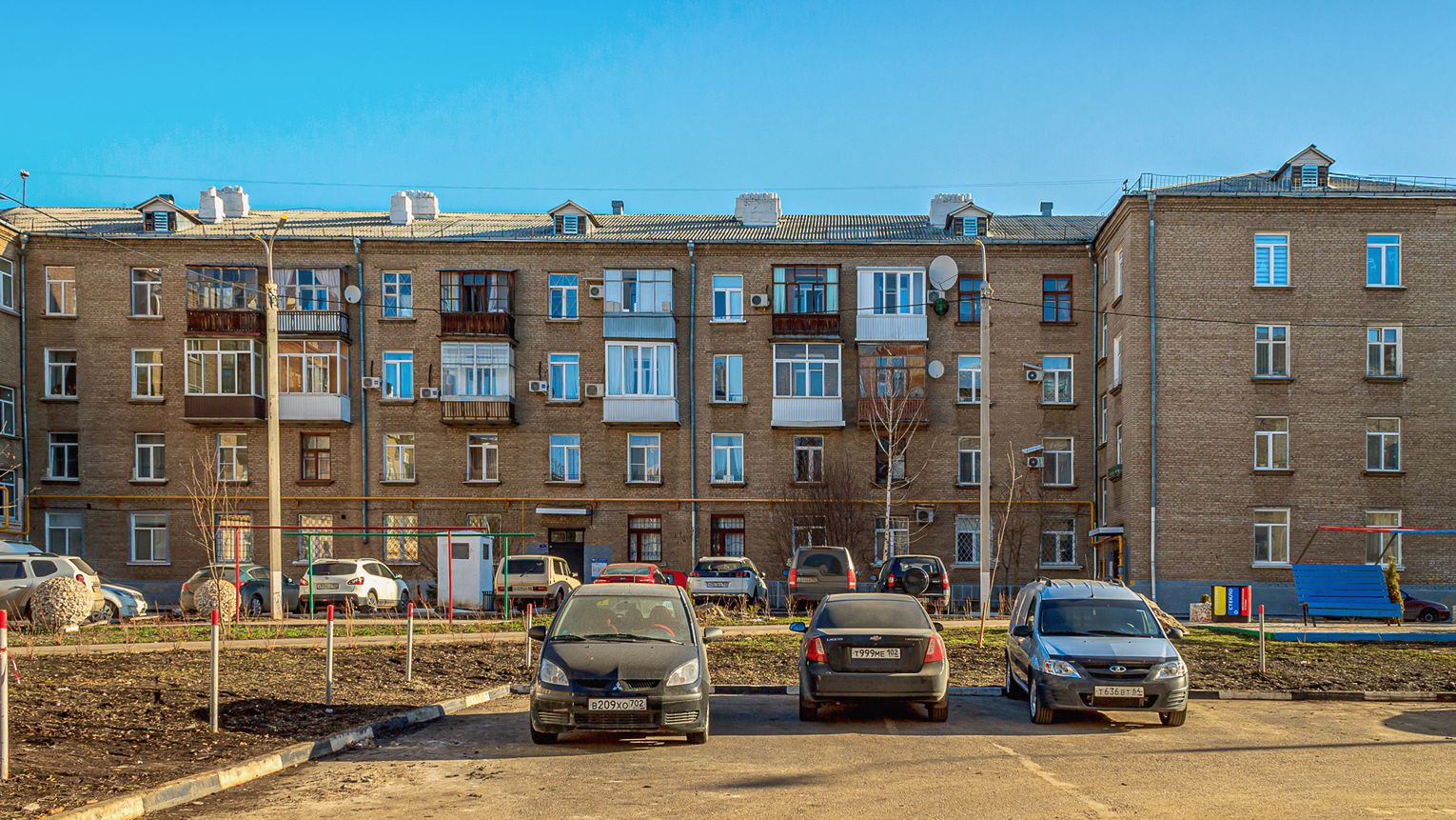 Ufa, Архитектурная улица, 22 / Улица Победы, 18