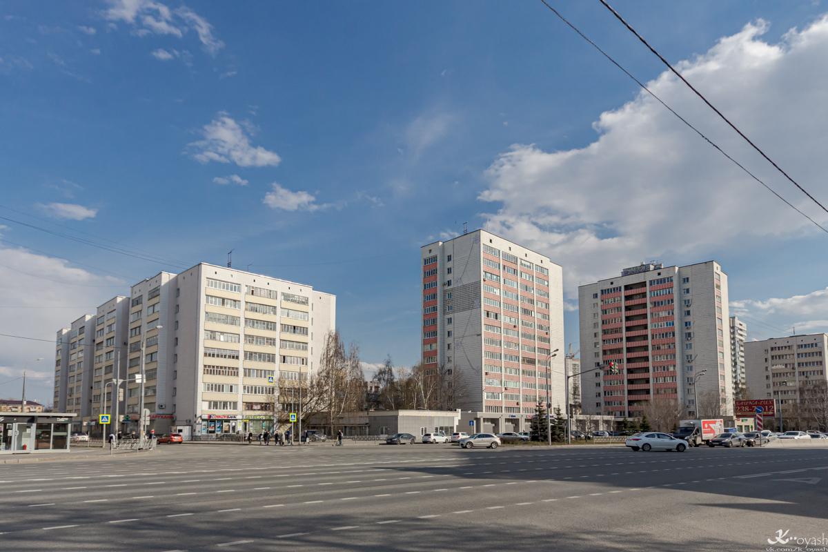 Казань, Улица Вишневского, 53 / Улица Амирхана Еники, 2; Улица Вишневского, 55; Улица Вишневского, 57