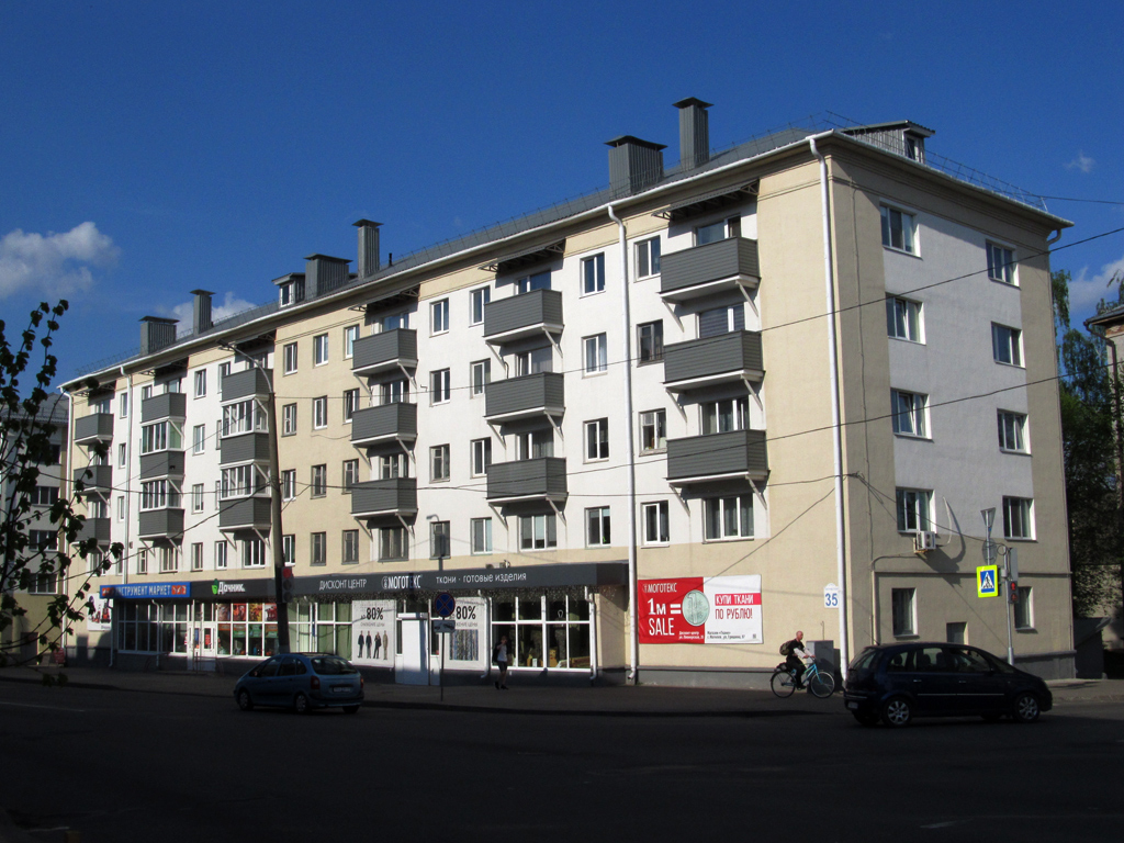 Могилёв, Пионерская улица, 35 / Переулок Буянова, 1