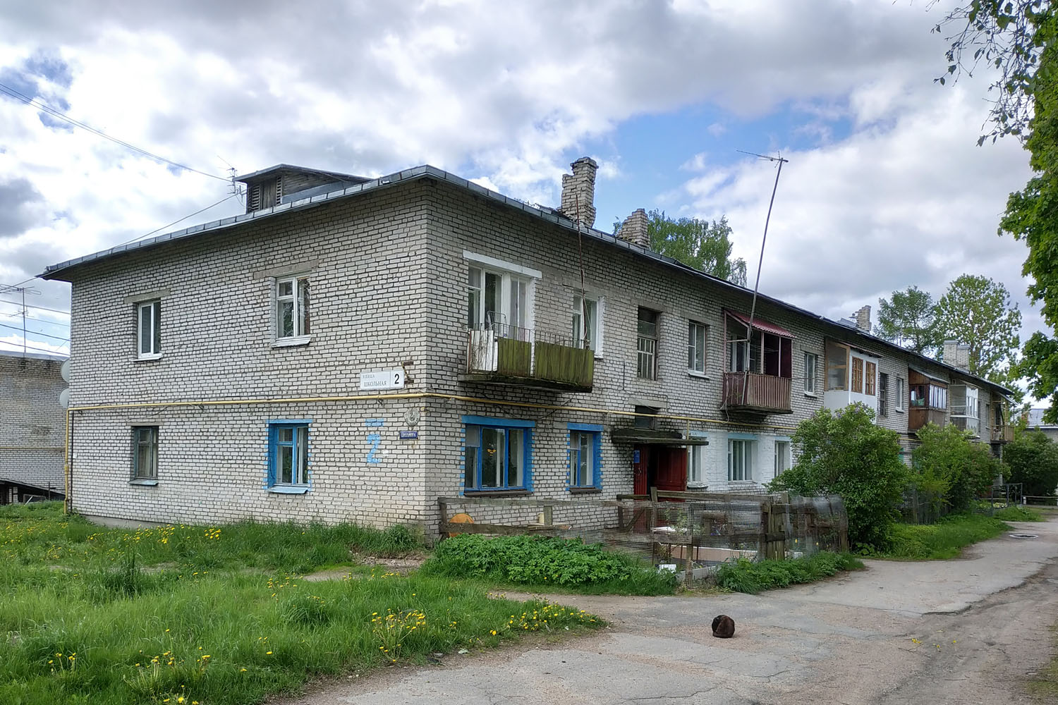 Выборгский район, прочие н. п., Пушное, Школьная улица, 2