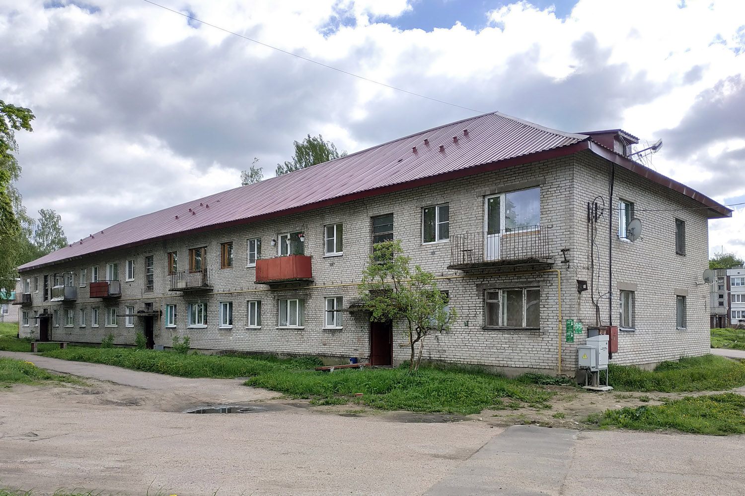 Выборгский район, прочие н. п., Пушное, Центральная улица, 1