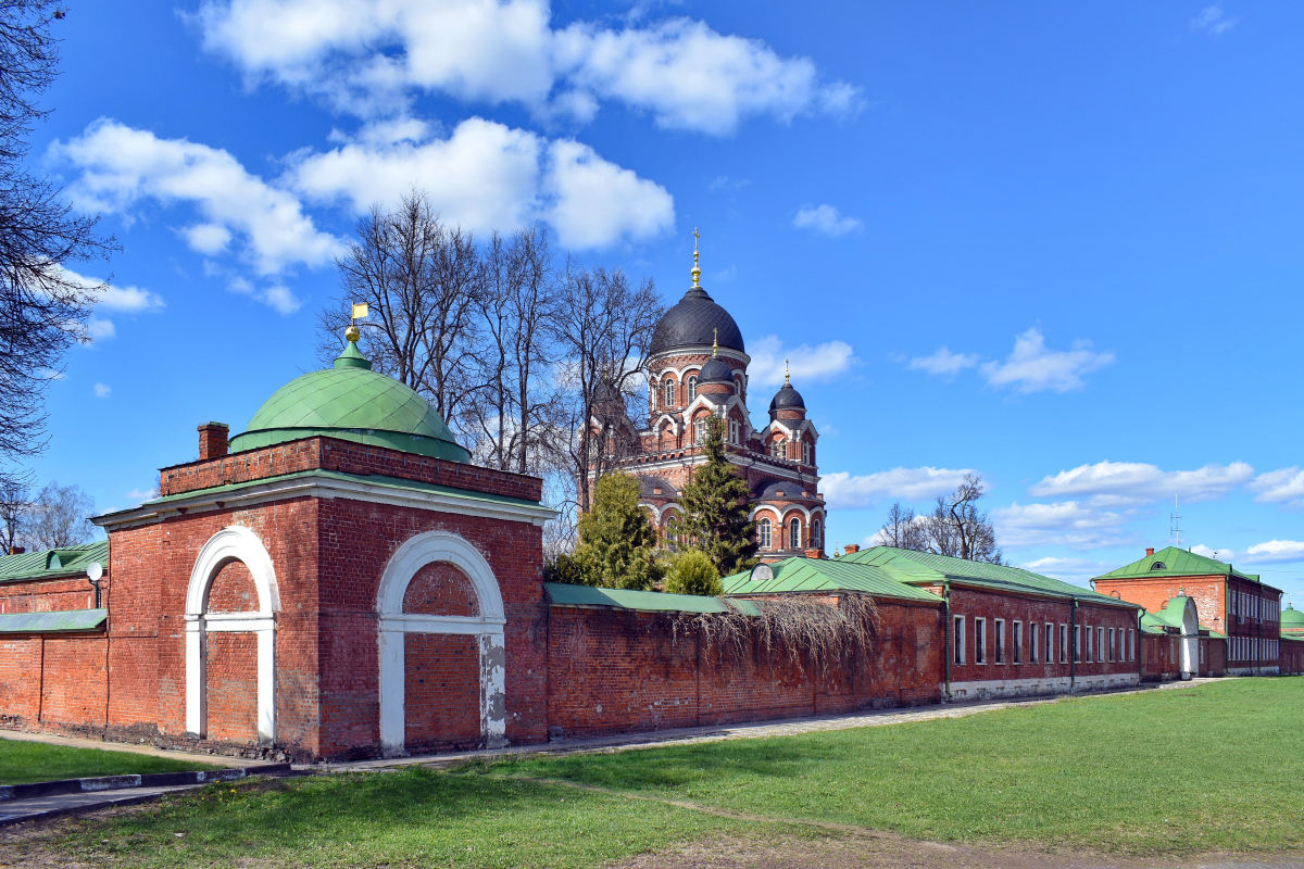 Mozhaisky Municipaldistrict other localities, пос. Ворошилово, юго-восточная башня; пос. Ворошилово, собор; пос. Ворошилово, корпус 1-этажный; пос. Ворошилово, восточные ворота; пос. Ворошилово, корпус 2-этажный