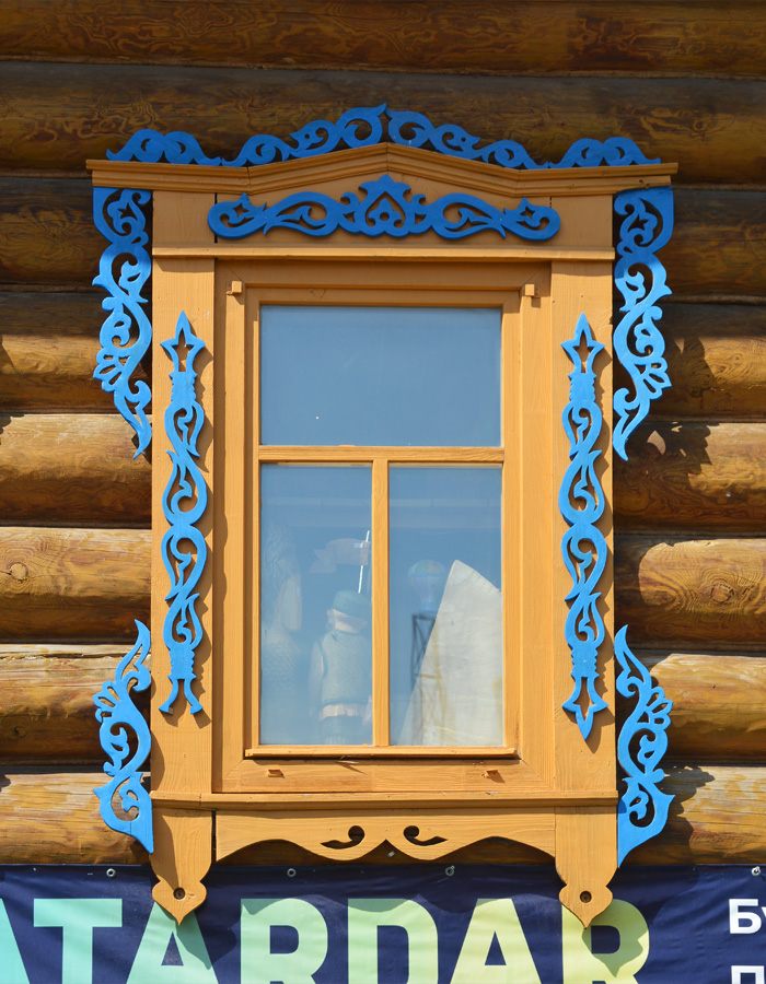 Казань, Улица Туфана Миннулина, 14 корп. 1. Резные наличники