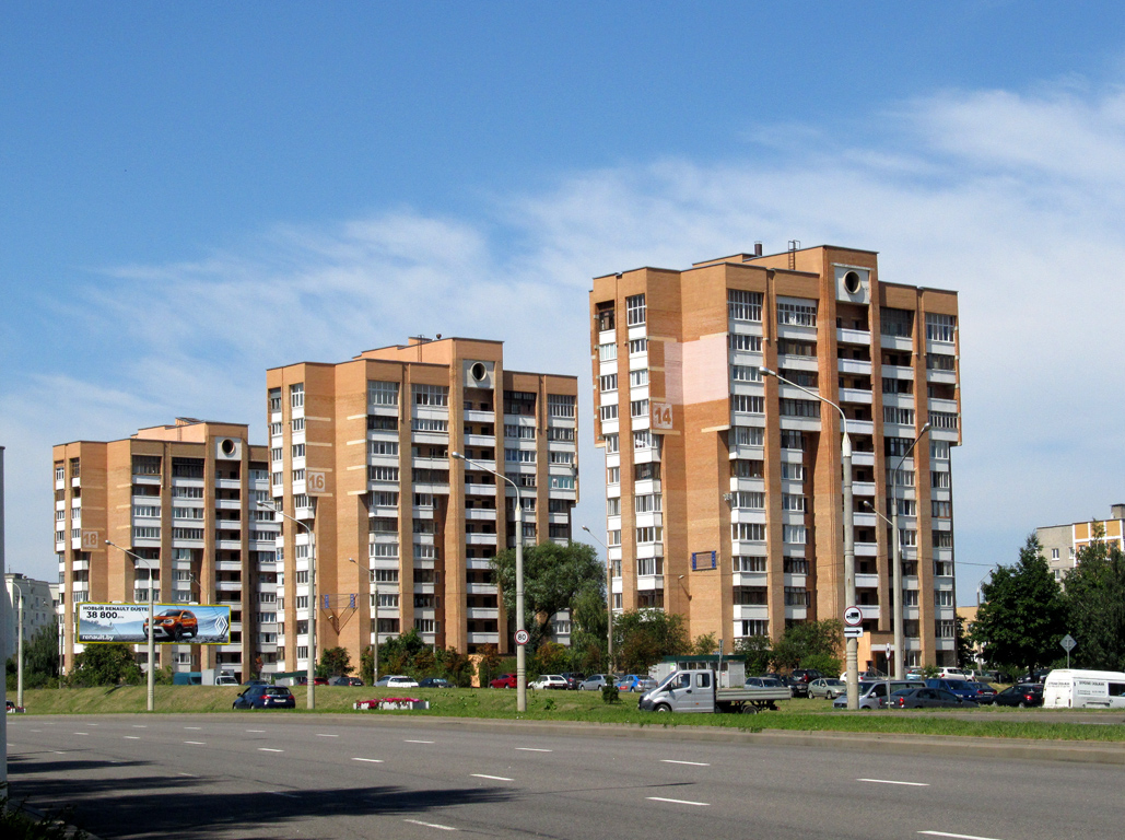 Минск, Улица Леси Украинки, 14; Улица Леси Украинки, 16; Улица Леси Украинки, 18