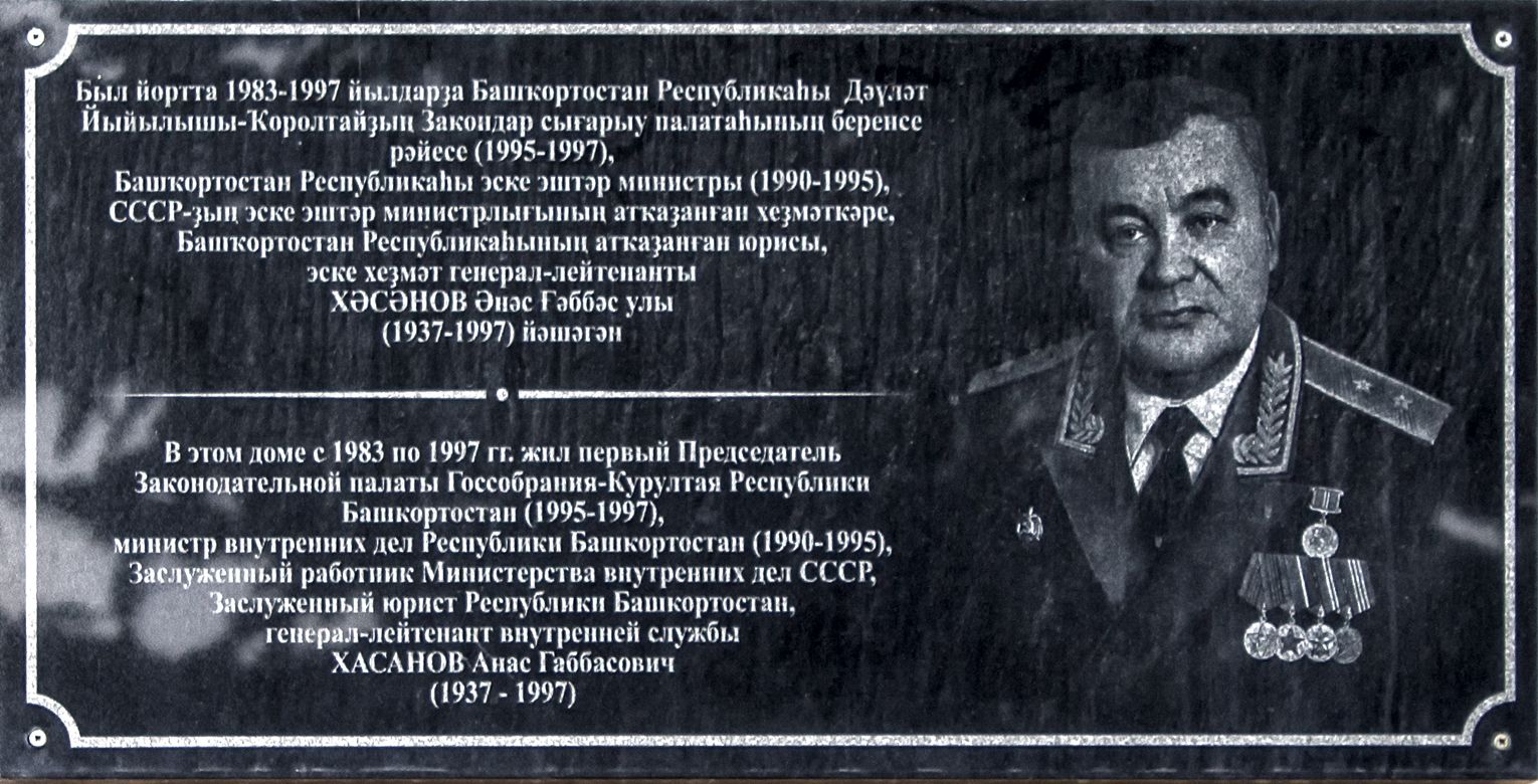 Ufa, Улица Кирова, 40/1. Ufa — Memorial plaques