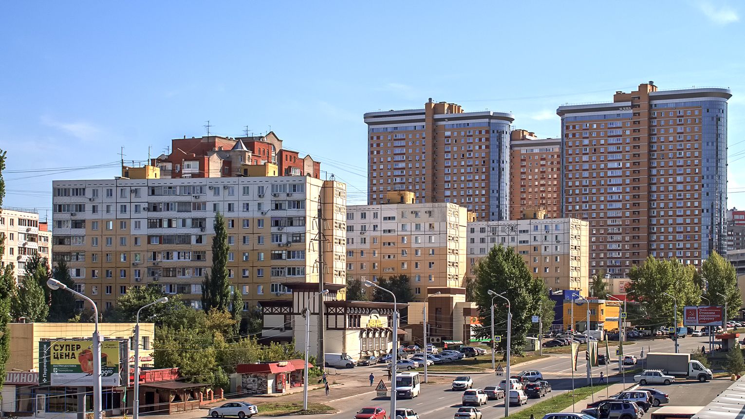 Ufa, Бакалинская улица, 66/2; Бакалинская улица, 66/1; Бакалинская улица, 66; Бакалинская улица, 64/1; Бакалинская улица, 64/2. Ufa — Panoramas