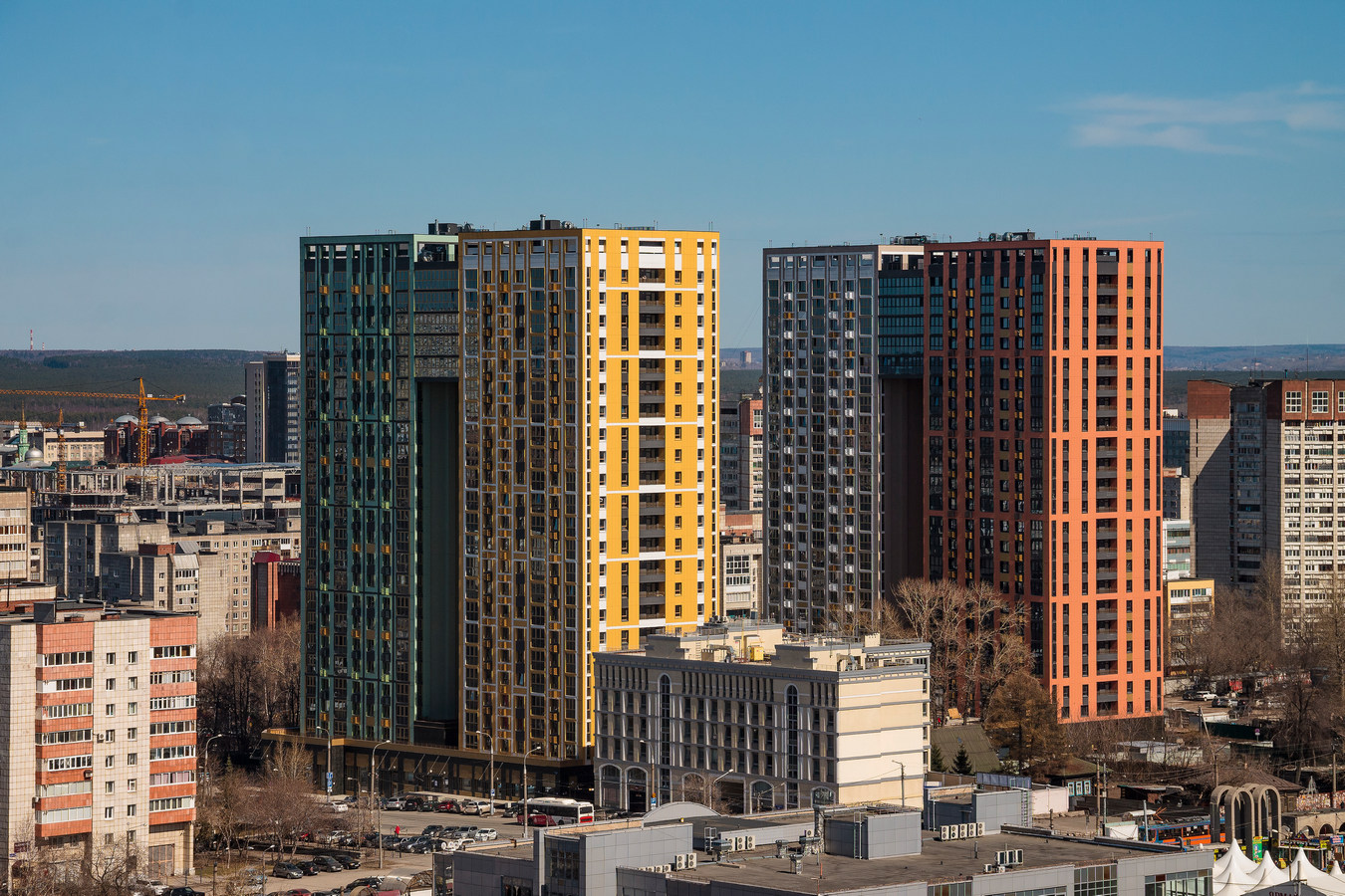 Пермь, Улица Луначарского, 99; Улица Борчанинова, 50