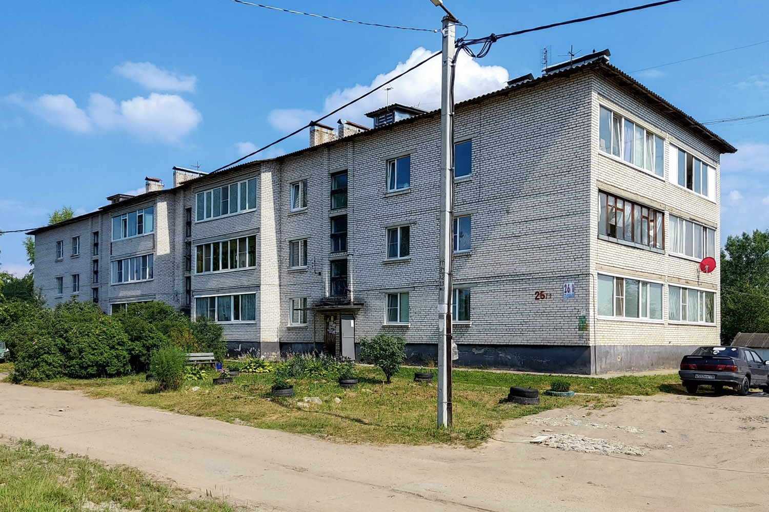 Тосненский район, прочие н. п., Гладкое, Центральная улица, 26 корп. 1