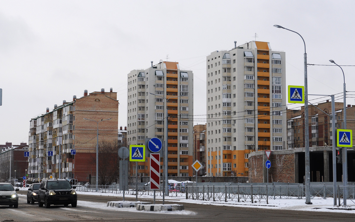 Омск, Улица Перелёта, 22 корп. 1; Улица Перелёта, 24; Улица Перелёта, 26