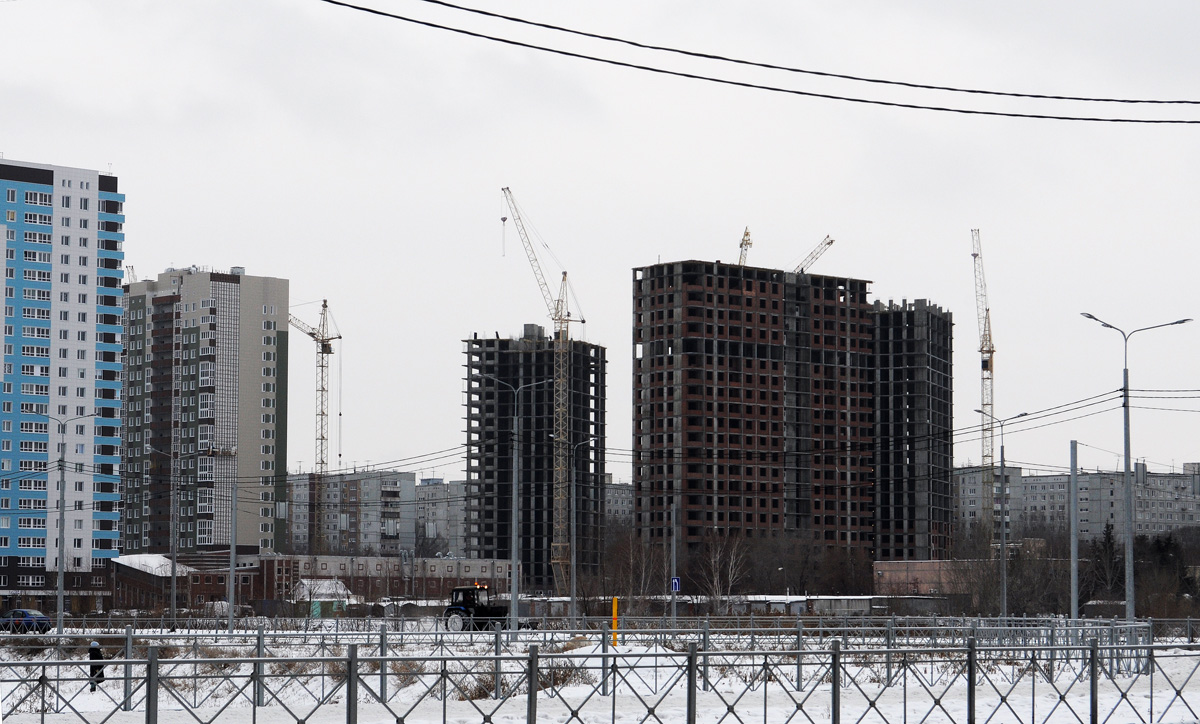 Omsk, Взлётная улица, 9/1; Взлётная улица, 9; Бульвар Кузьмина, 13; Бульвар Кузьмина, 15; Бульвар Кузьмина, 17