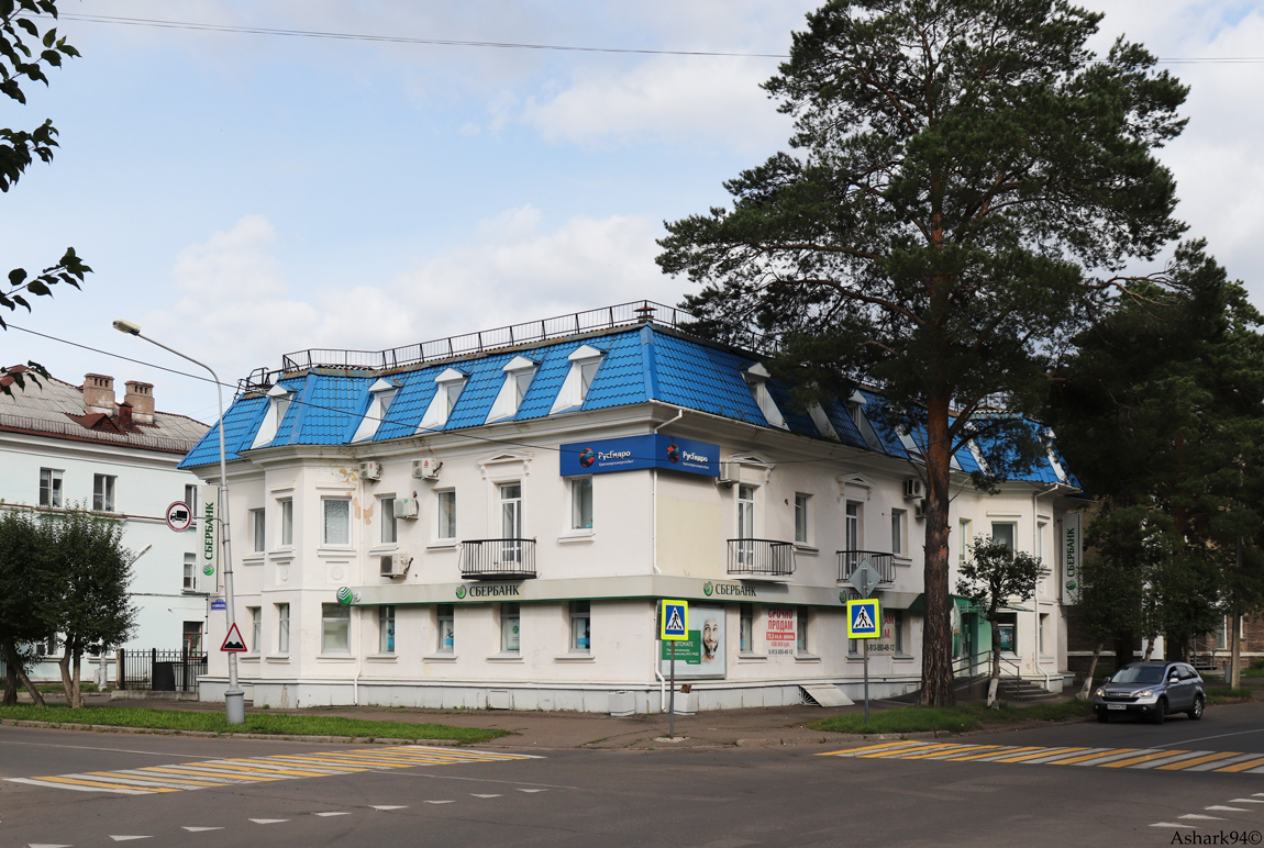 Железногорск, Октябрьская улица, 16 / Школьная улица, 29