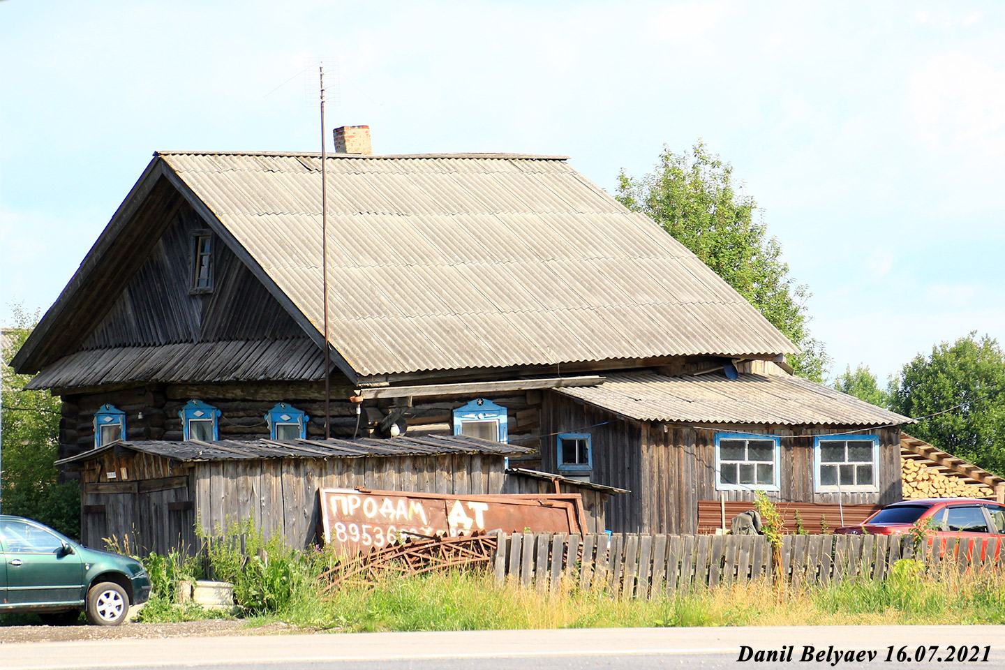 Мурашинский район, прочие н.п., Даниловка, Новая улица, 1
