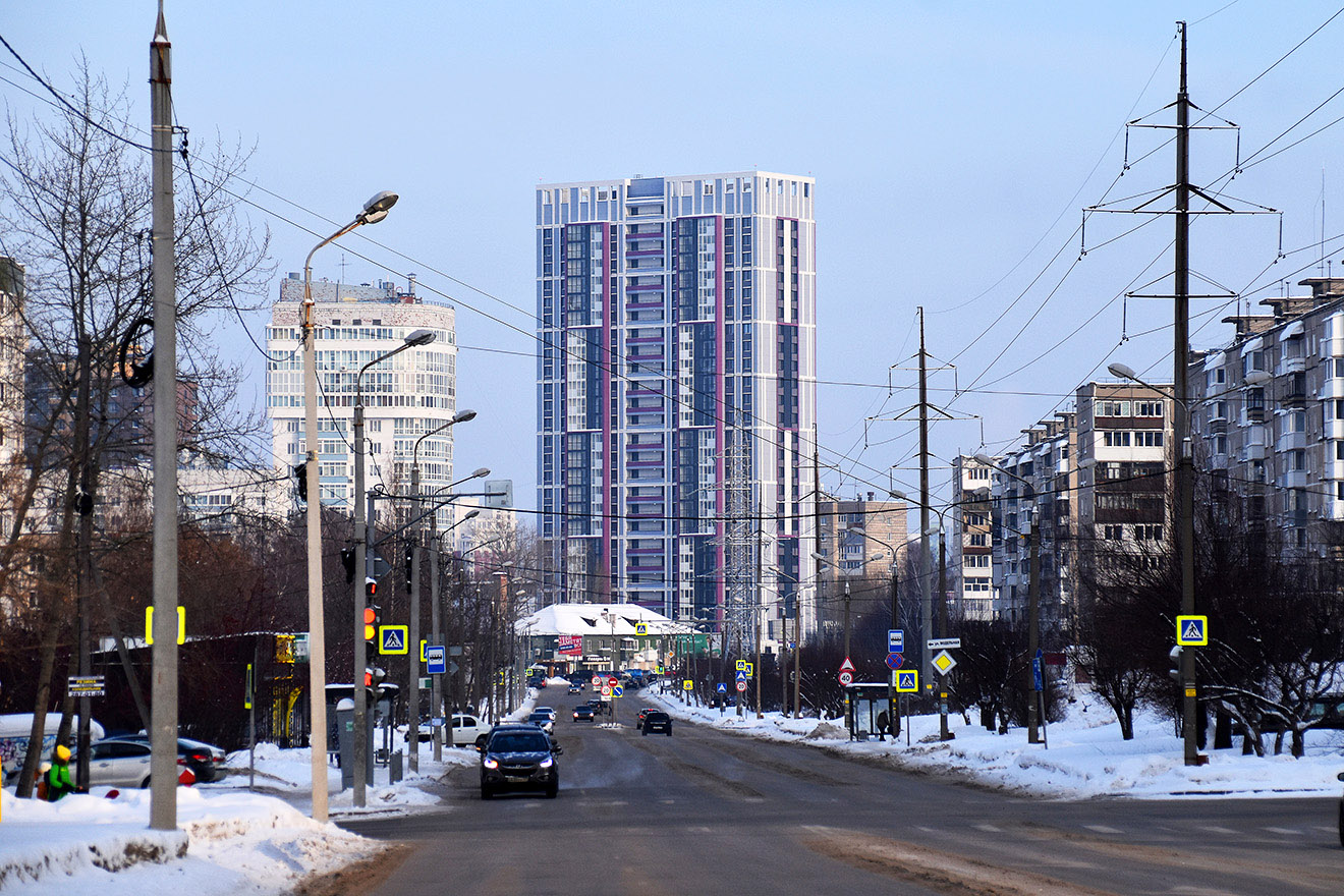 Perm, Проспект Декабристов, 2; Улица Карпинского, 64; Улица Карпинского, 65